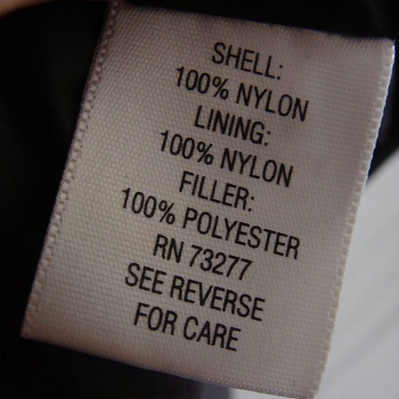 TEK GEAR Black Long Sleeve Full Zip QUILTED Jacket Sz SMALL - Picture 5 of 7